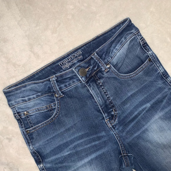 Maurice’s GUC Everflex Highrise Skinny Jeans size 4Short - Picture 4 of 10
